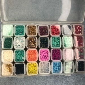 Box full of beads